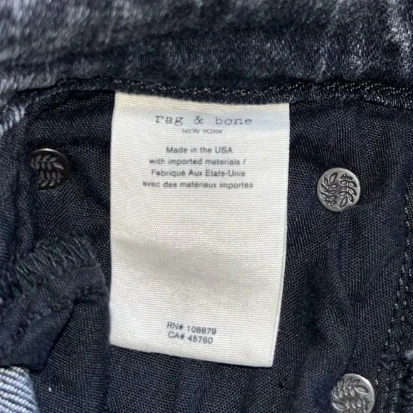 rag & bone Nina High-Rise Cigarette - Picture 13 of 14